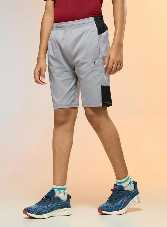Technosport  Boys Slim Fit Sports Shorts With Ts Flexi for Men | Best Price UAE